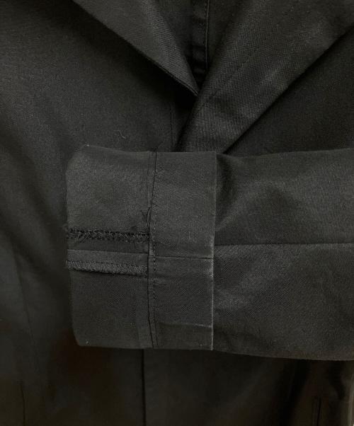 Y's（ワイズ）Y's (ワイズ) スタンドカラーロングコートワンピース ブラック サイズ:SIZE 2の古着・服飾アイテム