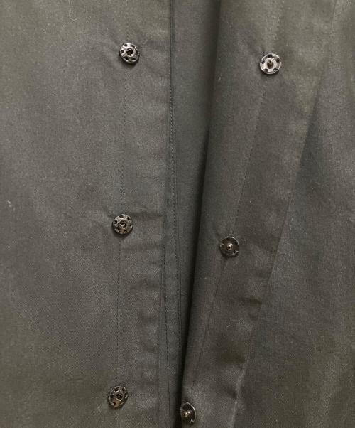 Y's（ワイズ）Y's (ワイズ) スタンドカラーロングコートワンピース ブラック サイズ:SIZE 2の古着・服飾アイテム