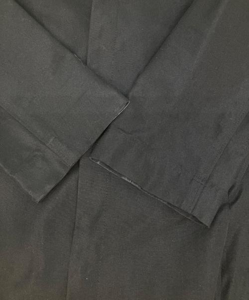 Y's（ワイズ）Y's (ワイズ) スタンドカラーロングコートワンピース ブラック サイズ:SIZE 2の古着・服飾アイテム