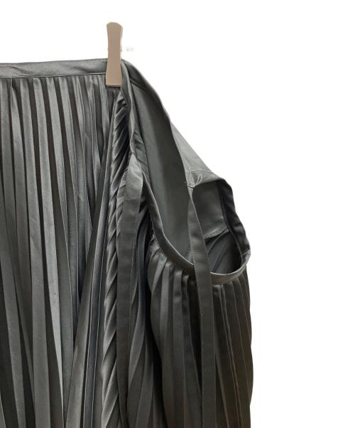 COMME des GARCONS（コムデギャルソン）COMME des GARCONS (コムデギャルソン) 切替プリーツスカート グリーン サイズ:SIZE Sの古着・服飾アイテム