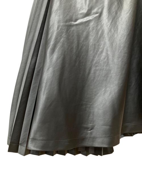 COMME des GARCONS（コムデギャルソン）COMME des GARCONS (コムデギャルソン) 切替プリーツスカート グリーン サイズ:SIZE Sの古着・服飾アイテム