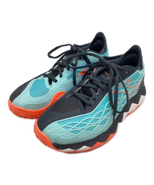 MIZUNO（ミズノ）MIZUNO (ミズノ) WAVE ENFORCE TOUR OC（ウェーブエンフォース ツアーOC） スカイブルー サイズ:SIZE 24.5cmの古着・服飾アイテム