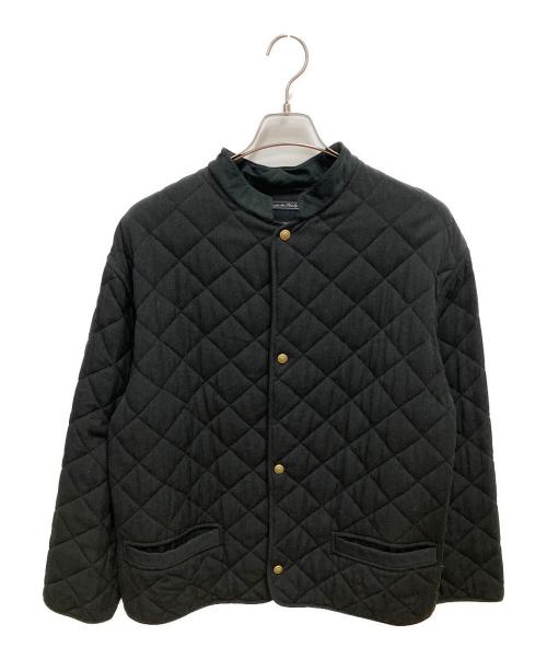 VERSACE CLASSIC（ヴェルサーチクラシック）VERSACE CLASSIC (ヴェルサーチクラシック) キルティングジャケット ブラック サイズ:SIZE 50の古着・服飾アイテム