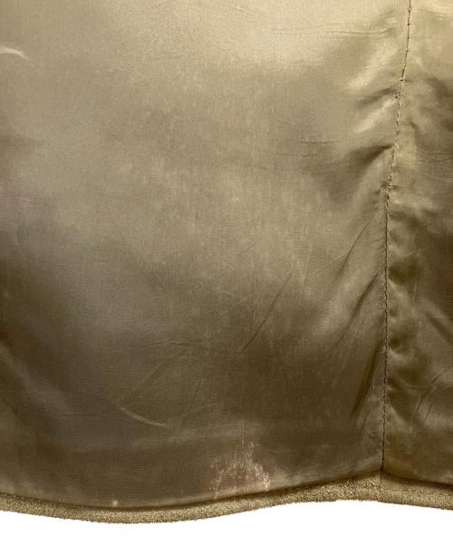 EMPORIO ARMANI（エンポリオアルマーニ）EMPORIO ARMANI (エンポリオアルマーニ) レザーベスト オリーブ サイズ:不明の古着・服飾アイテム