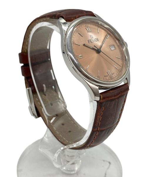 FENDI（フェンディ）FENDI (フェンディ) リストウォッチ ブラウンの古着・服飾アイテム