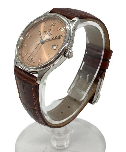 FENDI（フェンディ）FENDI (フェンディ) リストウォッチ ブラウンの古着・服飾アイテム