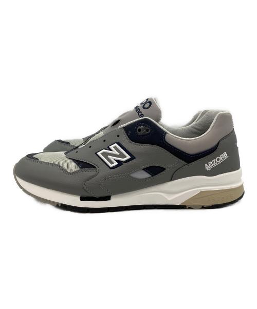 NEW BALANCE（ニューバランス）NEW BALANCE (ニューバランス) スニーカー グレー×ネイビー サイズ:SIZE 28.5cm 未使用品の古着・服飾アイテム