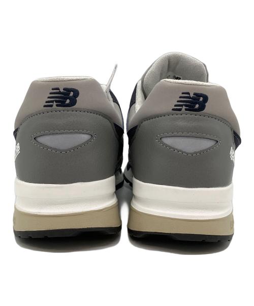 NEW BALANCE（ニューバランス）NEW BALANCE (ニューバランス) スニーカー グレー×ネイビー サイズ:SIZE 28.5cm 未使用品の古着・服飾アイテム