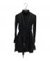DIESEL（ディーゼル）の古着「D-GILIA DRESS シフォンワンピース」｜ブラック