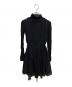 DIESEL (ディーゼル) D-GILIA DRESS シフォンワンピース ブラック サイズ:SIZE XS：6000円