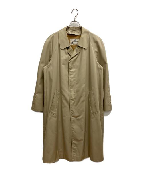 Aquascutum（アクアスキュータム）Aquascutum (アクアスキュータム) コート ベージュ サイズ:SIZE Mの古着・服飾アイテム
