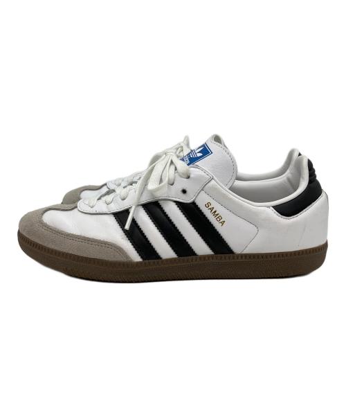 adidas（アディダス）adidas (アディダス) SAMBA OG（サンバ OG） ホワイト×グレー サイズ:SIZE 26.5cmの古着・服飾アイテム