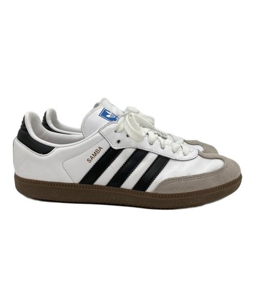 adidas（アディダス）adidas (アディダス) SAMBA OG（サンバ OG） ホワイト×グレー サイズ:SIZE 26.5cmの古着・服飾アイテム