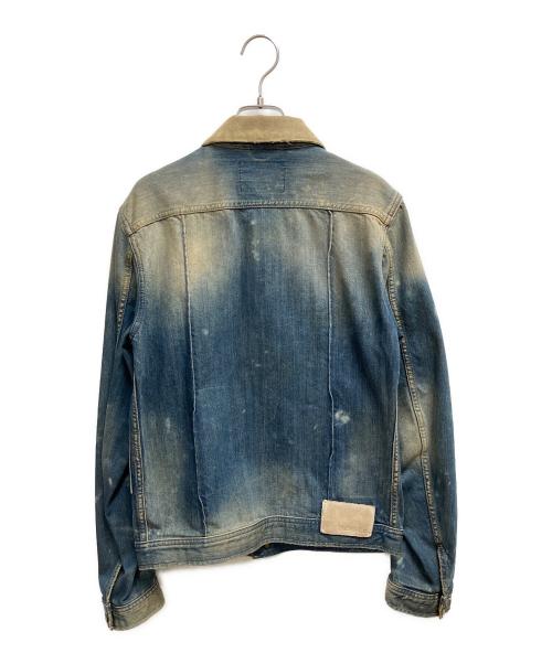 DIESEL（ディーゼル）DIESEL (ディーゼル) デニムジャケット インディゴ サイズ:SIZE Sの古着・服飾アイテム