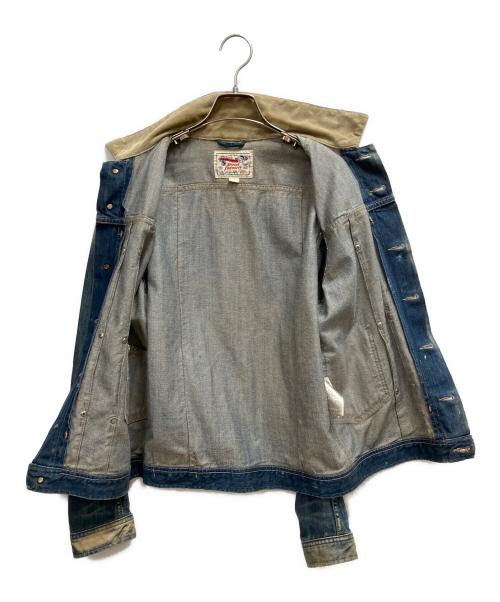 DIESEL（ディーゼル）DIESEL (ディーゼル) デニムジャケット インディゴ サイズ:SIZE Sの古着・服飾アイテム