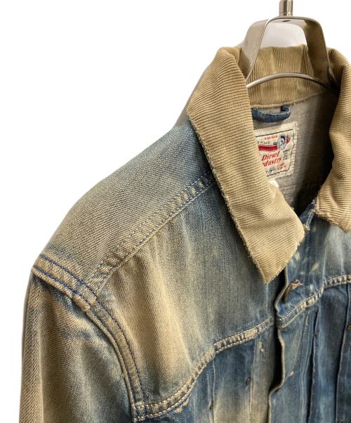 DIESEL（ディーゼル）DIESEL (ディーゼル) デニムジャケット インディゴ サイズ:SIZE Sの古着・服飾アイテム