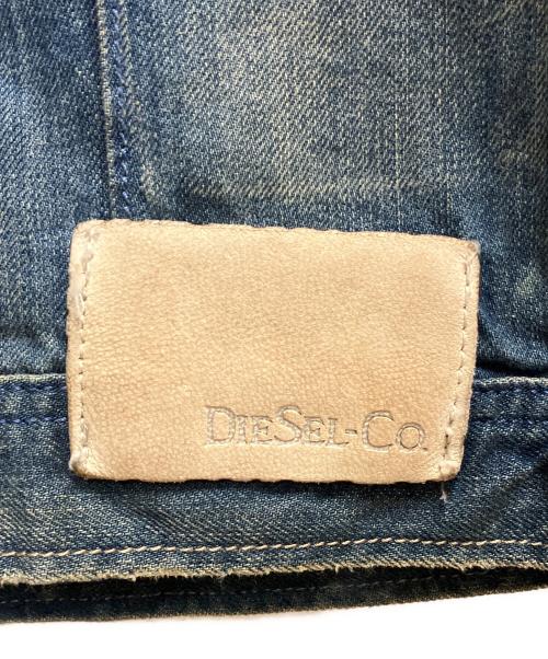 DIESEL（ディーゼル）DIESEL (ディーゼル) デニムジャケット インディゴ サイズ:SIZE Sの古着・服飾アイテム