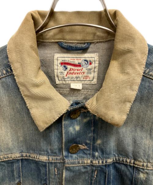 DIESEL（ディーゼル）DIESEL (ディーゼル) デニムジャケット インディゴ サイズ:SIZE Sの古着・服飾アイテム