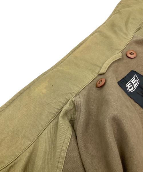 55DSL（フィフテーファイブディーエスエル）55DSL (フィフテーファイブディーエスエル) ミリタリージャケット オリーブ サイズ:SIZE Mの古着・服飾アイテム