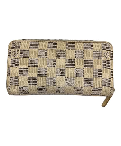 LOUIS VUITTON（ルイ ヴィトン）LOUIS VUITTON (ルイ ヴィトン) ダミエ・アズール　ジッピー ウォレット ベージュの古着・服飾アイテム