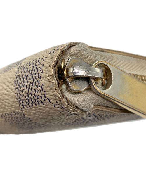 LOUIS VUITTON（ルイ ヴィトン）LOUIS VUITTON (ルイ ヴィトン) ダミエ・アズール　ジッピー ウォレット ベージュの古着・服飾アイテム