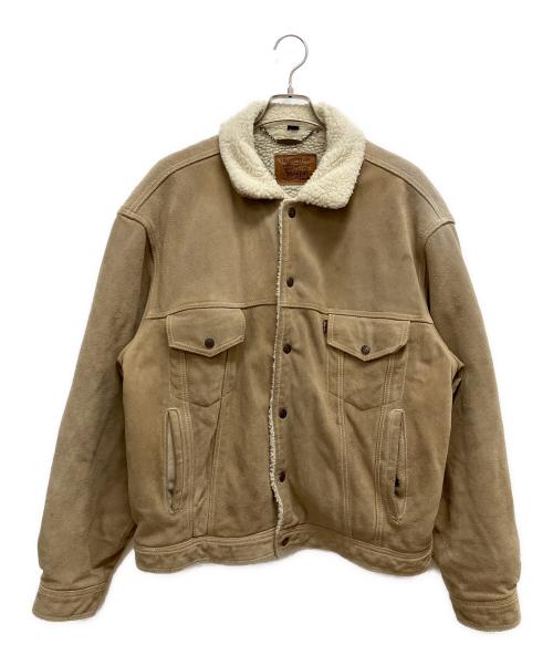 LEVI'S（リーバイス）LEVI'S (リーバイス) ボアジャケット ベージュ サイズ:SIZE XLの古着・服飾アイテム