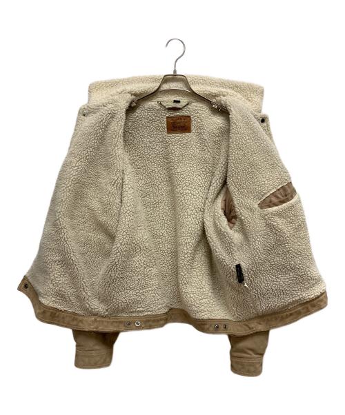 LEVI'S（リーバイス）LEVI'S (リーバイス) ボアジャケット ベージュ サイズ:SIZE XLの古着・服飾アイテム