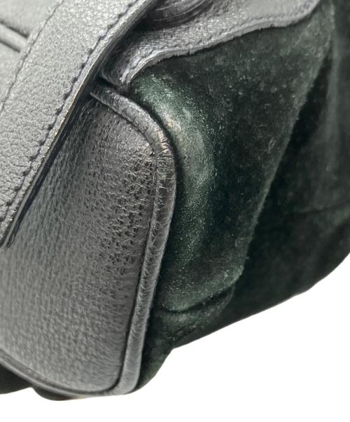 GUCCI（グッチ）GUCCI (グッチ) OLD GUCCI　バンブーリュック ブラックの古着・服飾アイテム