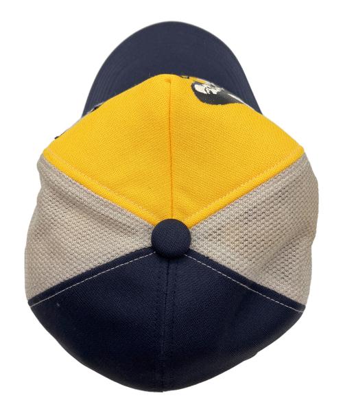 Hysteric Glamour（ヒステリックグラマー）Hysteric Glamour (ヒステリックグラマー) キャップ ネイビー×イエローの古着・服飾アイテム
