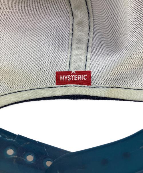 Hysteric Glamour（ヒステリックグラマー）Hysteric Glamour (ヒステリックグラマー) キャップ ネイビー×イエローの古着・服飾アイテム