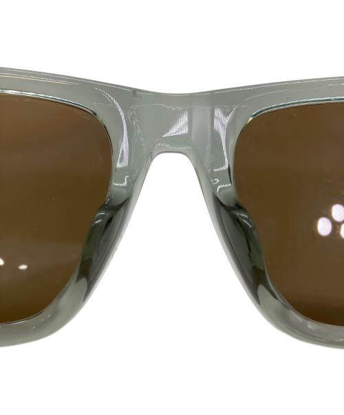 DAVID BECKHAM（デイビットベッカム）DAVID BECKHAM (デイビットベッカム) サングラス クリア×ブラウンの古着・服飾アイテム