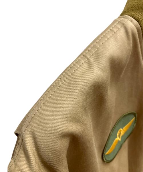 HOUSTON（ヒューストン）HOUSTON (ヒューストン) タンカースジャケット タクシードライバーモデル ベージュ サイズ:SIZE 42Rの古着・服飾アイテム