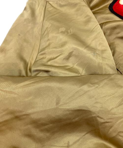 STAHL-URBAN（シュタールアーバン）STAHL-URBAN (シュタールアーバン) NFL SAN FRANCISCO 49ERS  BOMBER JACKET カーキ サイズ:SIZE Mの古着・服飾アイテム