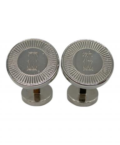 中古・古着通販】Cartier (カルティエ) ドゥ―ブルC カフス シルバー