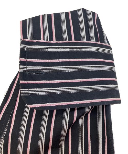 DOLCE & GABBANA（ドルチェ＆ガッバーナ）DOLCE & GABBANA (ドルチェ＆ガッバーナ) 長袖シャツ ブラック×ピンク サイズ:SIZE 15（38）の古着・服飾アイテム