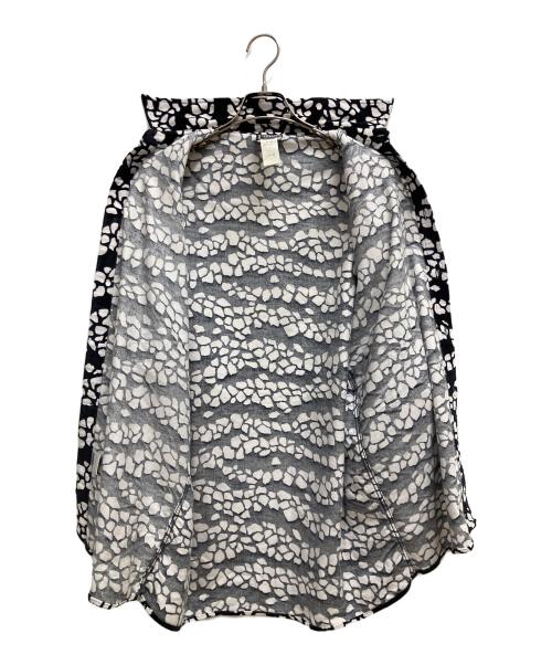 VERSACE（ヴェルサーチェ）VERSACE (ヴェルサーチェ) 長袖シャツ ブラック×ホワイト サイズ:SIZE Mの古着・服飾アイテム