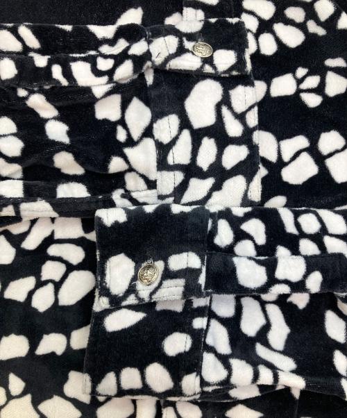 VERSACE（ヴェルサーチェ）VERSACE (ヴェルサーチェ) 長袖シャツ ブラック×ホワイト サイズ:SIZE Mの古着・服飾アイテム