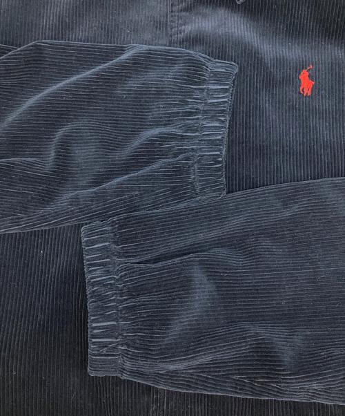 POLO RALPH LAUREN（ポロ・ラルフローレン）POLO RALPH LAUREN (ポロ・ラルフローレン) コーデュロイコーチジャケット ネイビー サイズ:SIZE XLの古着・服飾アイテム