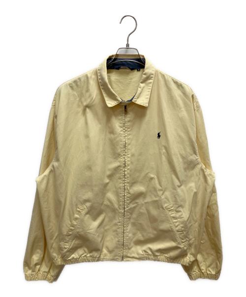 POLO RALPH LAUREN（ポロ・ラルフローレン）POLO RALPH LAUREN (ポロ・ラルフローレン) スウィングトップ ブルゾン イエロー サイズ:SIZE XLの古着・服飾アイテム