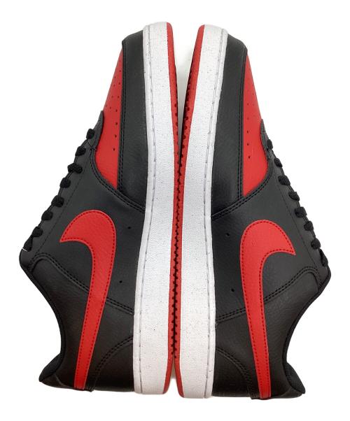 NIKE（ナイキ）NIKE (ナイキ) COURT VISION LOW NN（コートビジョンロー ネクストネイチャー） ブラック×レッド サイズ:SIZE 28cm 未使用品の古着・服飾アイテム
