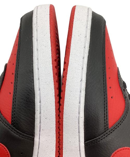 NIKE（ナイキ）NIKE (ナイキ) COURT VISION LOW NN（コートビジョンロー ネクストネイチャー） ブラック×レッド サイズ:SIZE 28cm 未使用品の古着・服飾アイテム
