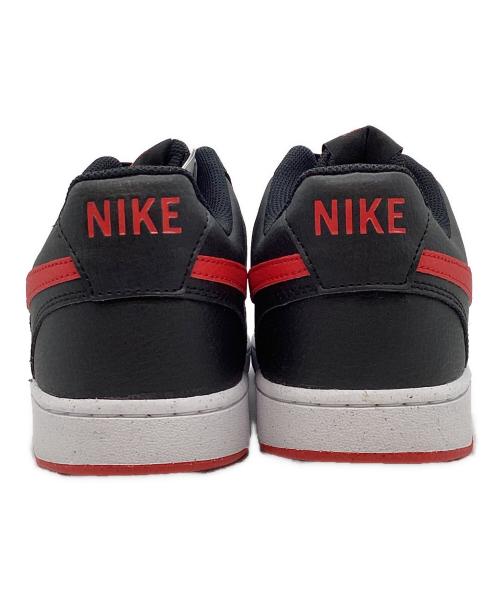 NIKE（ナイキ）NIKE (ナイキ) COURT VISION LOW NN（コートビジョンロー ネクストネイチャー） ブラック×レッド サイズ:SIZE 28cm 未使用品の古着・服飾アイテム