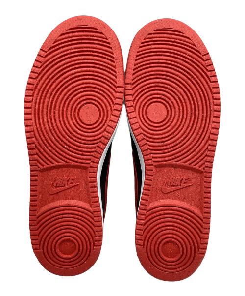NIKE（ナイキ）NIKE (ナイキ) COURT VISION LOW NN（コートビジョンロー ネクストネイチャー） ブラック×レッド サイズ:SIZE 28cm 未使用品の古着・服飾アイテム