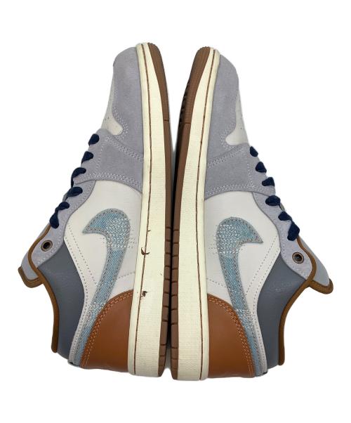 NIKE（ナイキ）NIKE (ナイキ) Air Jordan 1 Low SE（エアジョーダン1 ロー SE） グレー×ブラウン サイズ:SIZE 27.5cmの古着・服飾アイテム