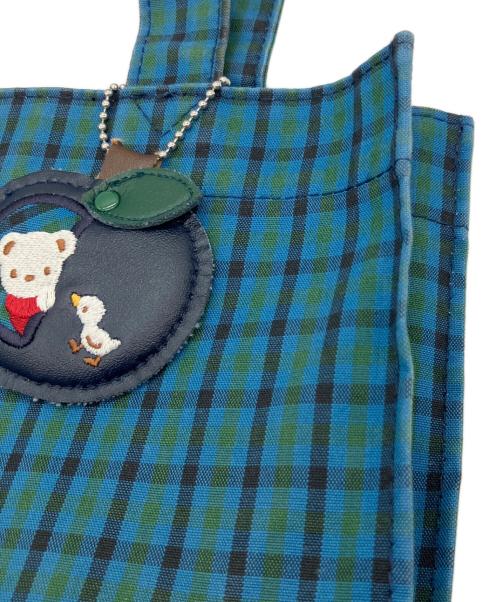 familiar（ファミリア）familiar (ファミリア) トートバッグ ブルーの古着・服飾アイテム