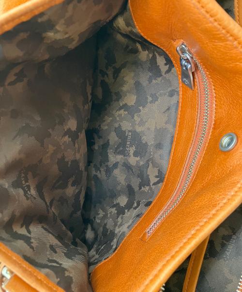 aniary（アニアリ）aniary (アニアリ) トートバッグ オレンジの古着・服飾アイテム