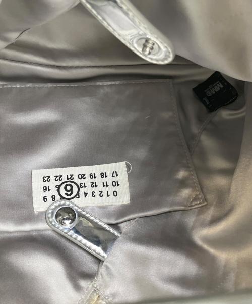 MM6 Maison Margiela（エムエムシックスメゾンマルジェラ）MM6 Maison Margiela (エムエムシックスメゾンマルジェラ) ミニバッグ シルバーの古着・服飾アイテム