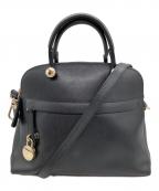 FURLAフルラ）の古着「2WAYショルダーバッグ」｜ブラック