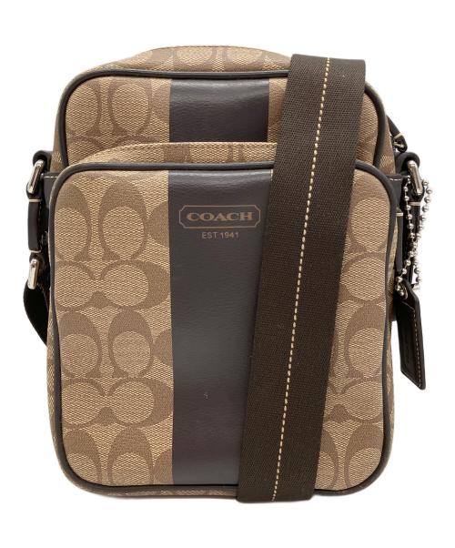 COACH（コーチ）COACH (コーチ) ショルダーバッグ ブラウンの古着・服飾アイテム