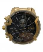 DIESELディーゼル）の古着「Griffed クロノグラフ」｜ブラック